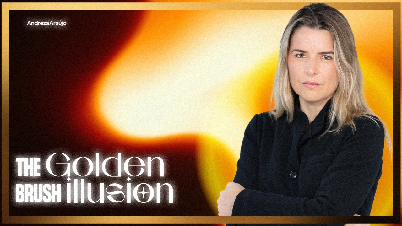 Die Illusion der goldenen Bürste