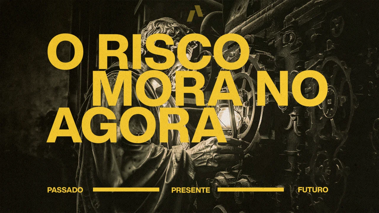 O Risco mora no agora: Passado, presente e futuro da percepção que separa o acidente da prevenção.